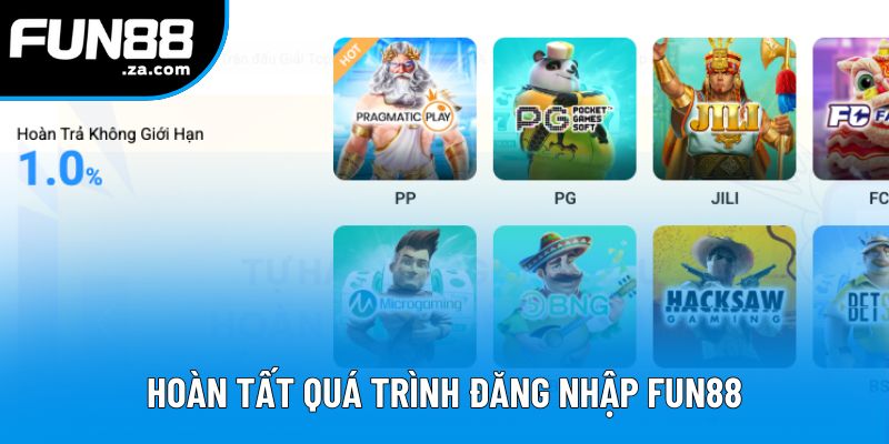 Hoàn tất quá trình và trải nghiệm kho game đồ sộ